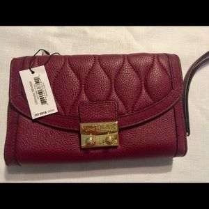 New Vera Bradley Leather Wristlet Retails $148